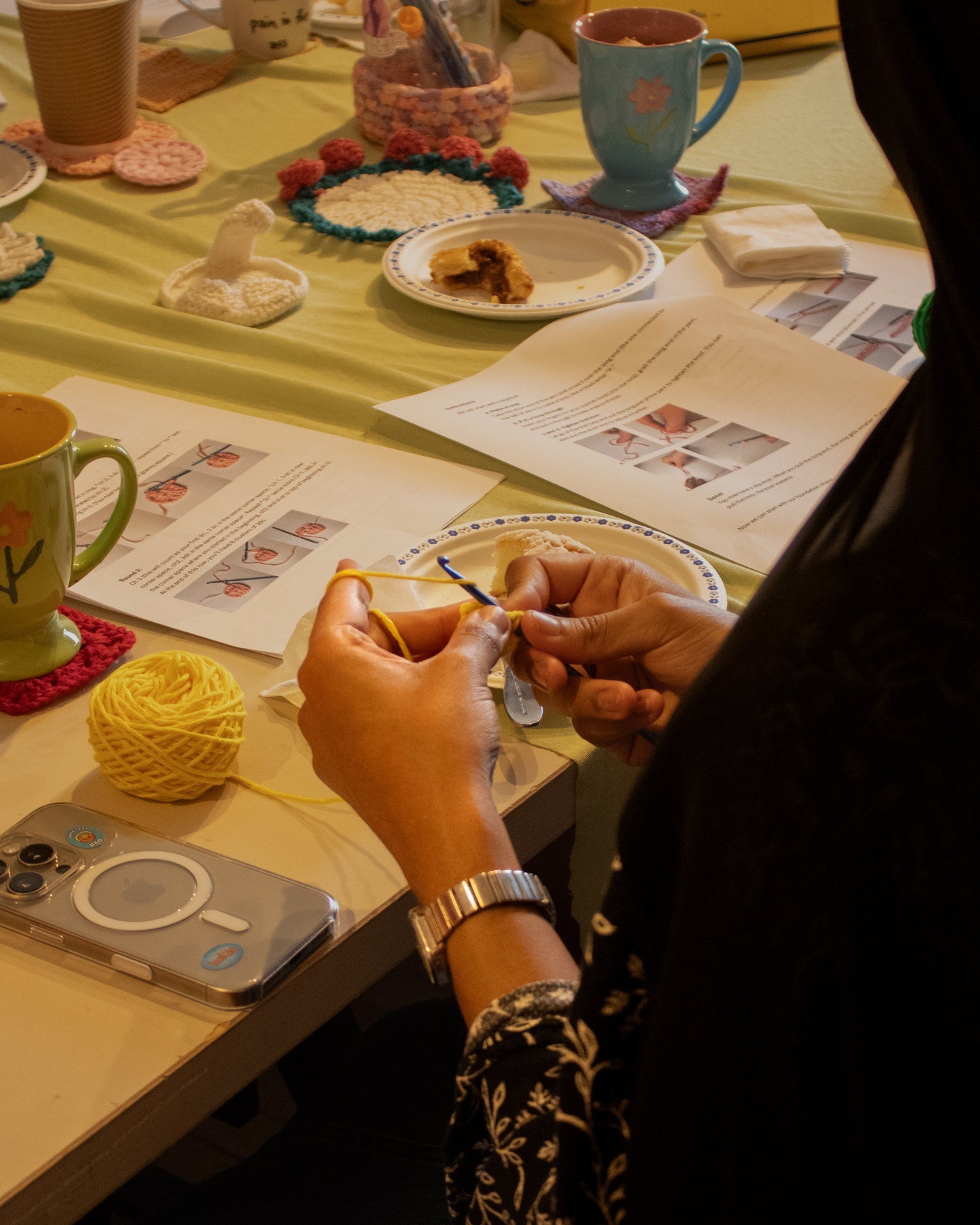 Crochet & Sip (Tea) for Pride!🌈